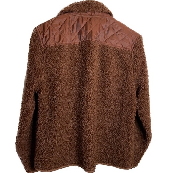 Bass Pro Shop NATURAL REFLECTIONS Sherpa Fleece Women’s Sz M - Picture 2 of 5